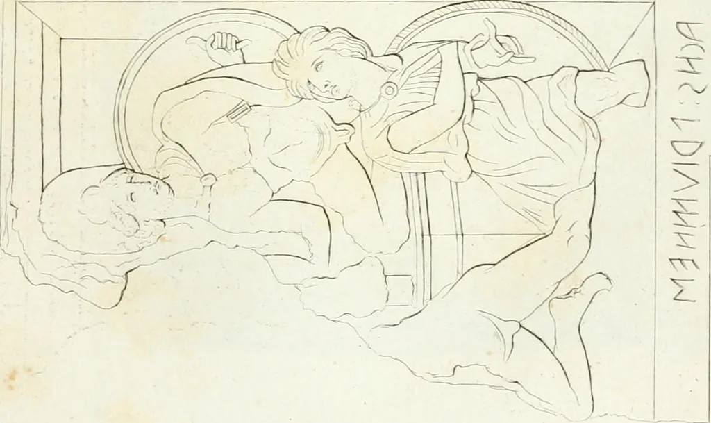An illustration from Monumenti etruschi o di etrusco nome, 1821, leaf 512