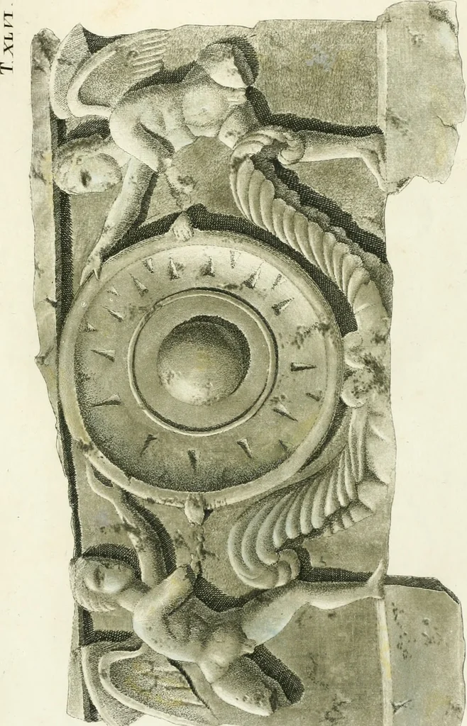 An illustration from Monumenti etruschi o di etrusco nome, 1821, leaf 518