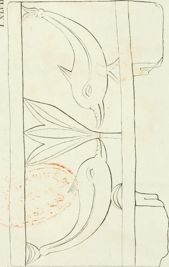 An illustration from Monumenti etruschi o di etrusco nome, 1821, leaf 520