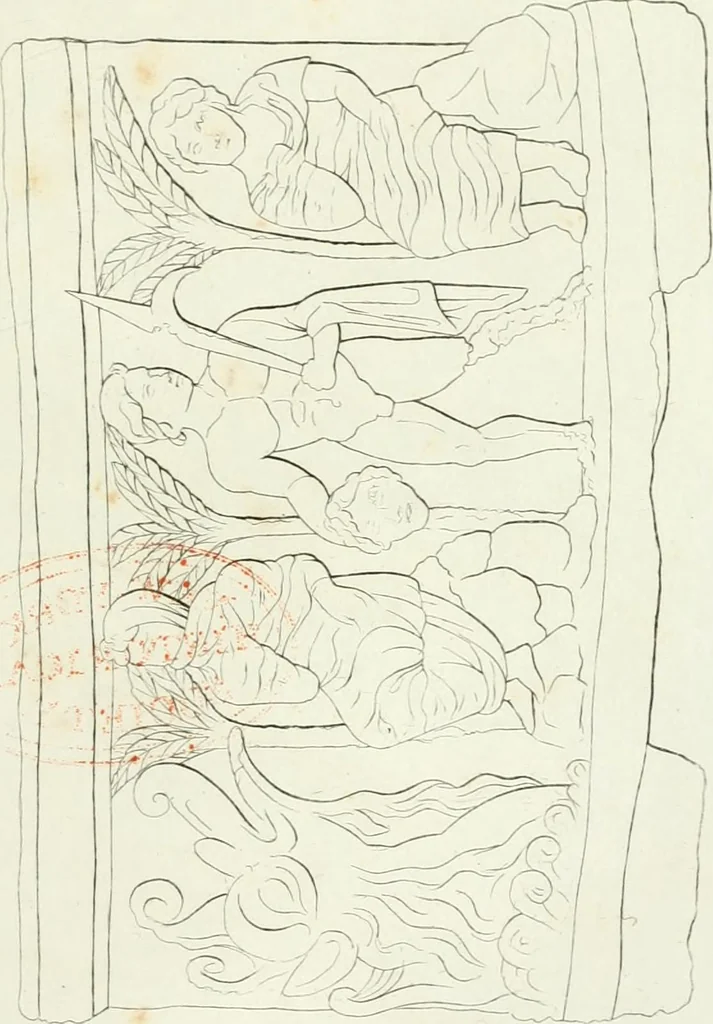 An illustration from Monumenti etruschi o di etrusco nome, 1821, leaf 360