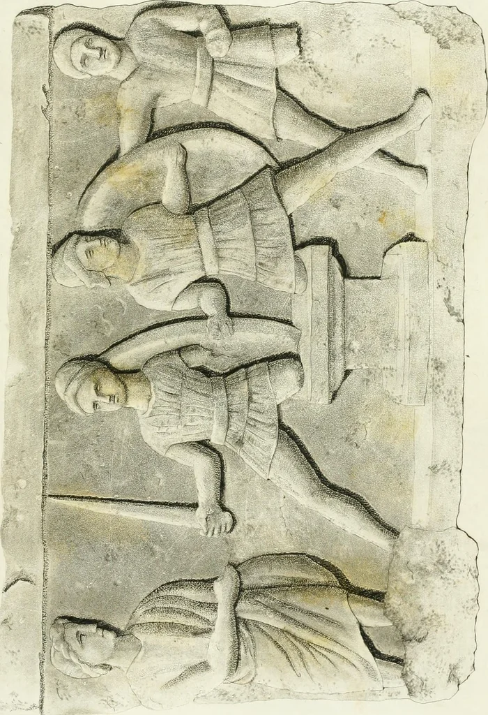 An illustration from Monumenti etruschi o di etrusco nome, 1821, leaf 366