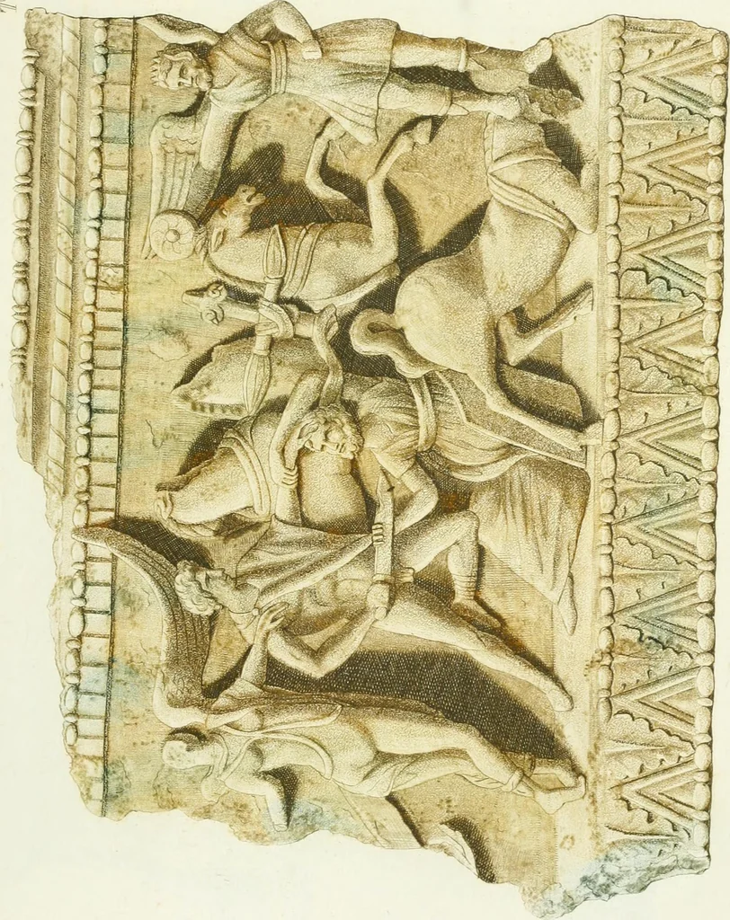An illustration from Monumenti etruschi o di etrusco nome, 1821, leaf 380