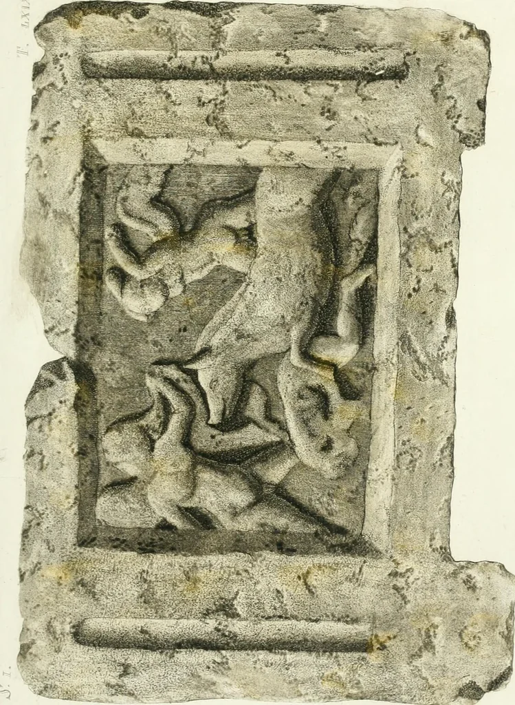 An illustration from Monumenti etruschi o di etrusco nome, 1821, leaf 386