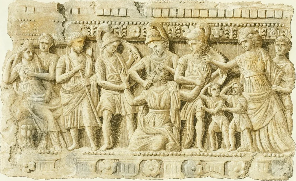 An illustration from Monumenti etruschi o di etrusco nome, 1821, leaf 390