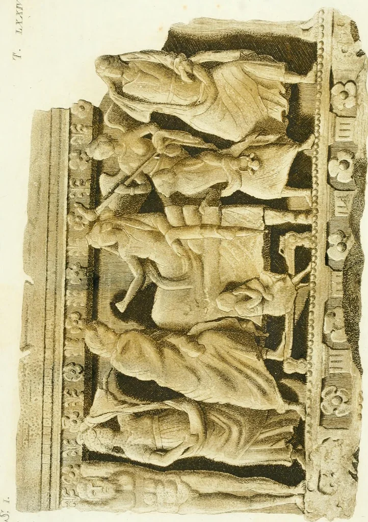 An illustration from Monumenti etruschi o di etrusco nome, 1821, leaf 396