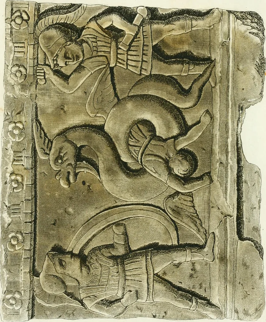 An illustration from Monumenti etruschi o di etrusco nome, 1821, leaf 406