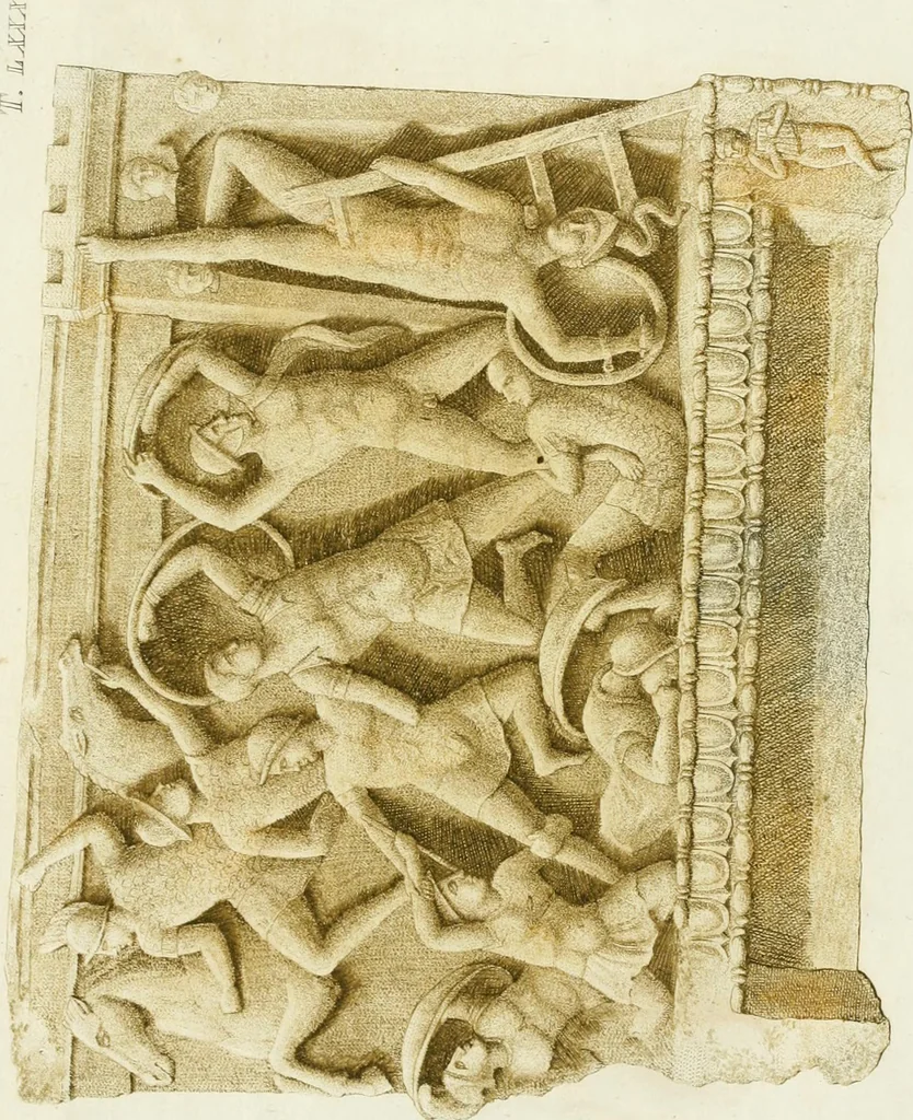 An illustration from Monumenti etruschi o di etrusco nome, 1821, leaf 422