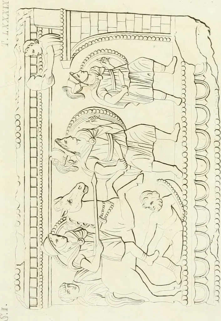 An illustration from Monumenti etruschi o di etrusco nome, 1821, leaf 426