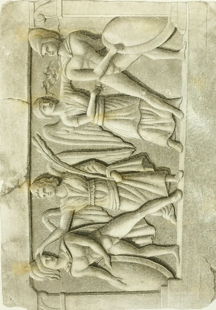 An illustration from Monumenti etruschi o di etrusco nome, 1821, leaf 430