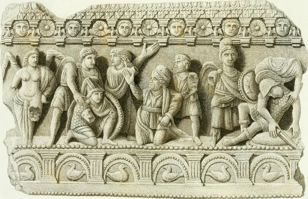 An illustration from Monumenti etruschi o di etrusco nome, 1821, leaf 436
