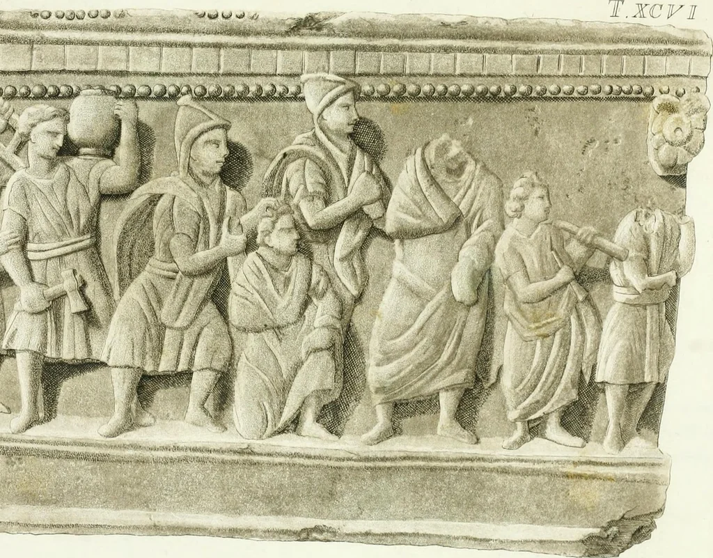 An illustration from Monumenti etruschi o di etrusco nome, 1821, leaf 440