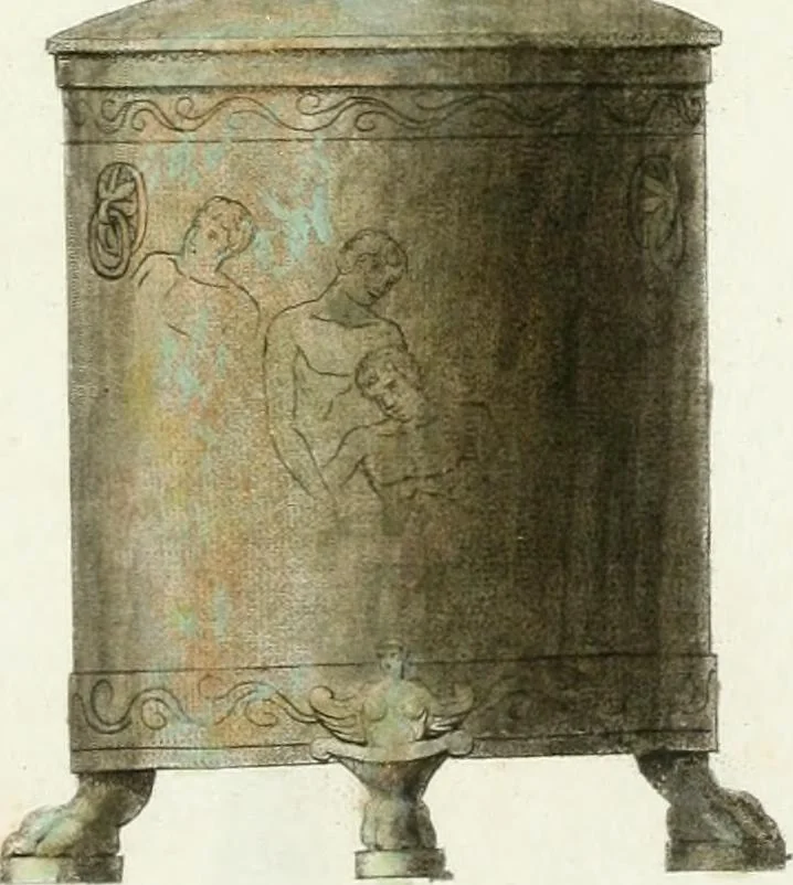 An illustration from Monumenti etruschi o di etrusco nome, 1821, leaf 482
