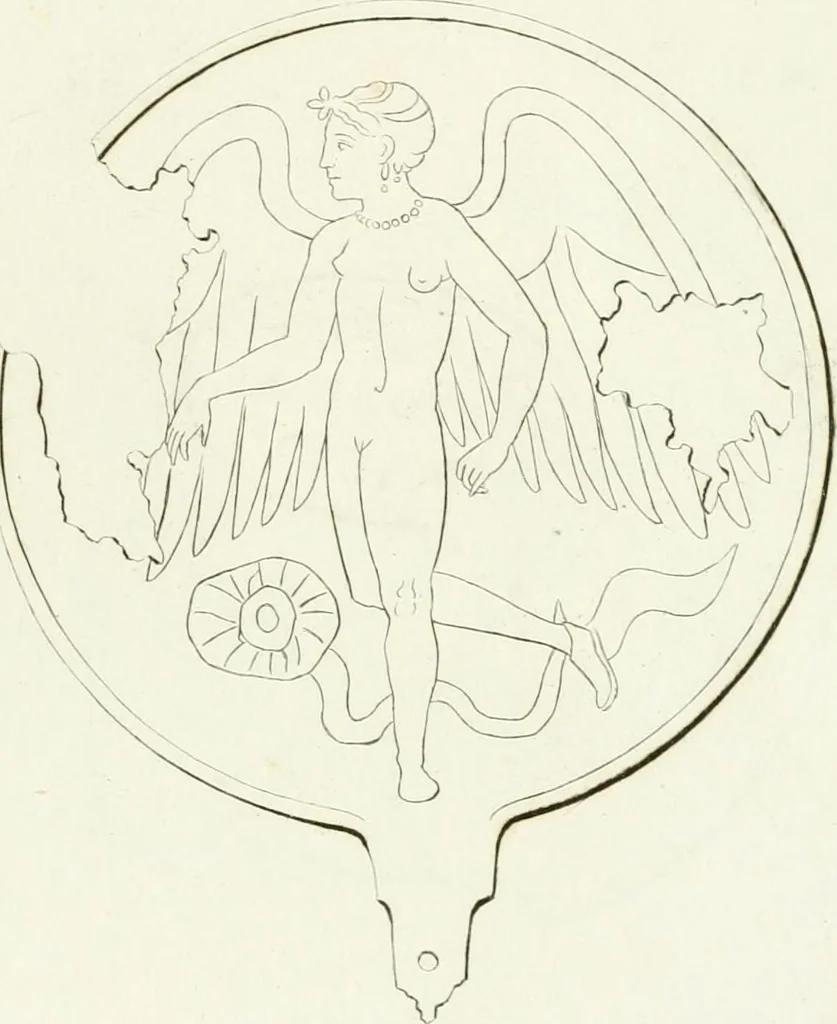 An illustration from Monumenti etruschi o di etrusco nome, 1821, leaf 498