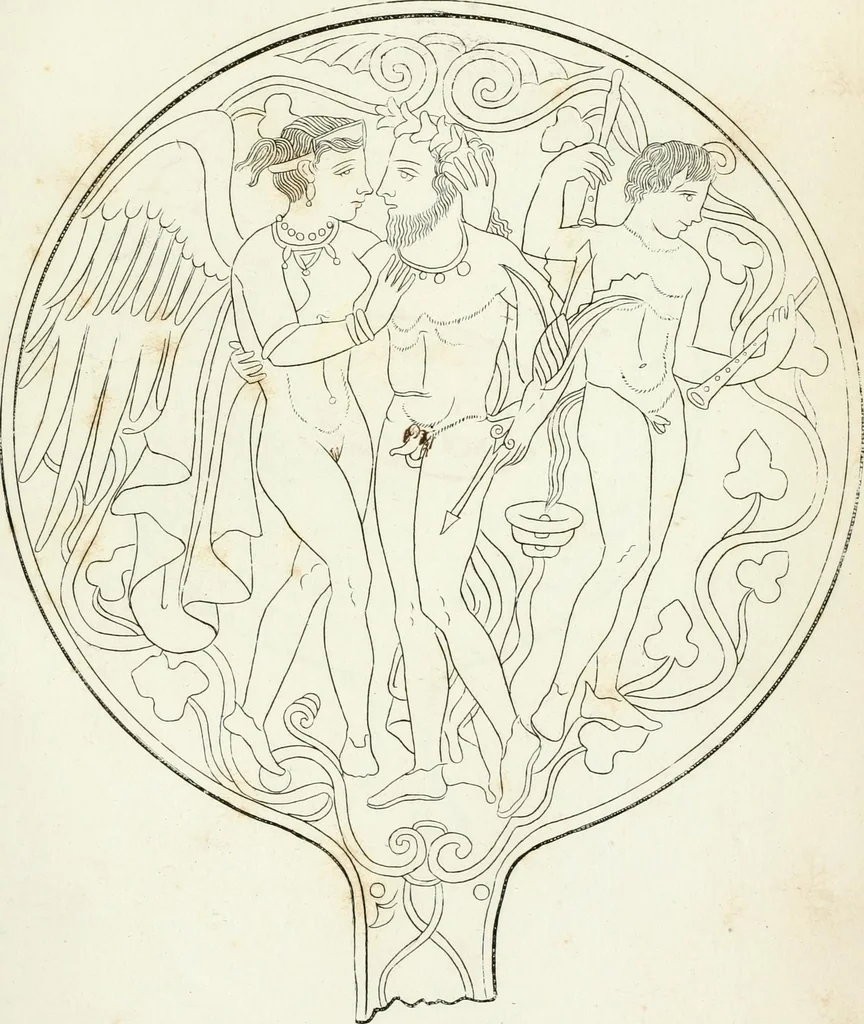 An illustration from Monumenti etruschi o di etrusco nome, 1821, leaf 510