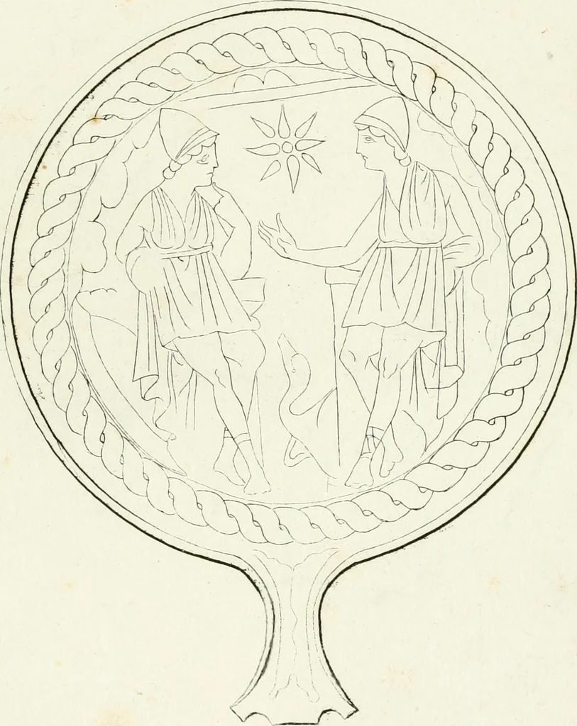 An illustration from Monumenti etruschi o di etrusco nome, 1821, leaf 512