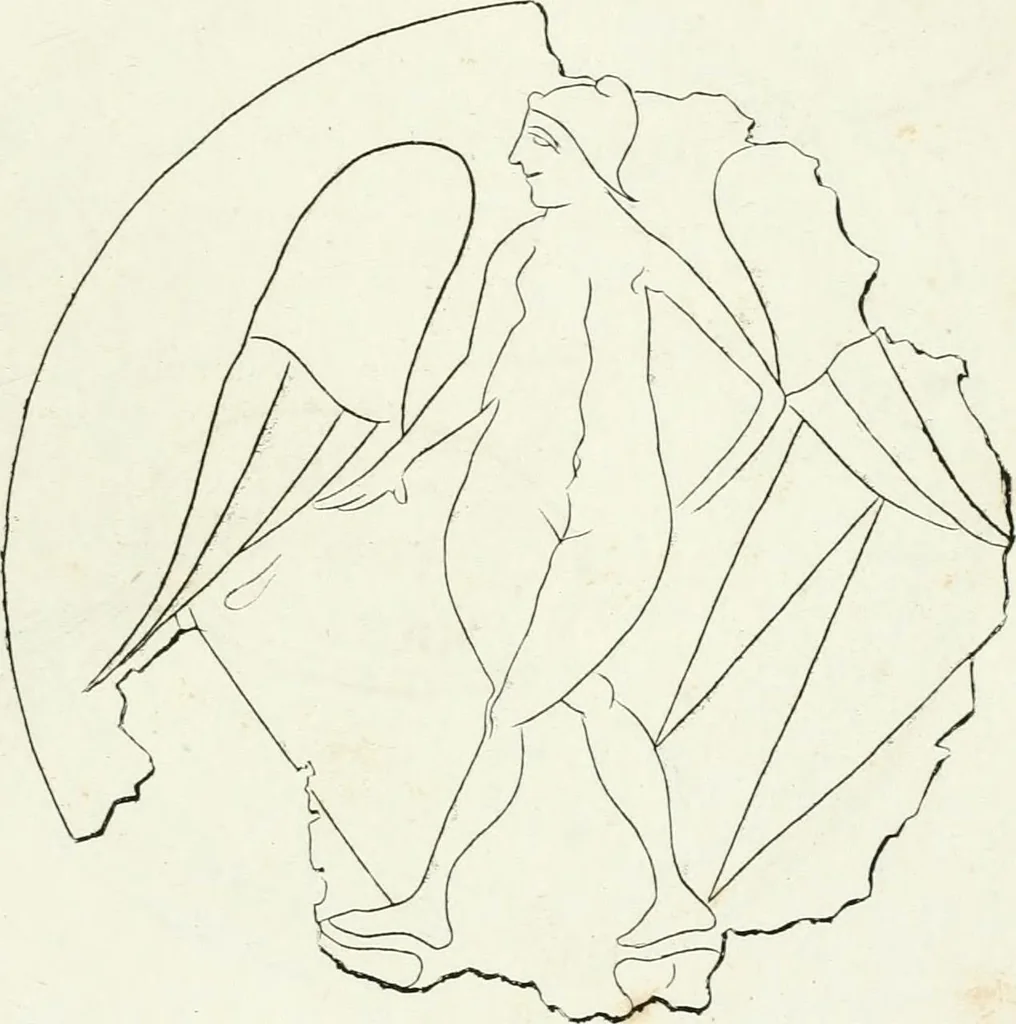 An illustration from Monumenti etruschi o di etrusco nome, 1821, leaf 514