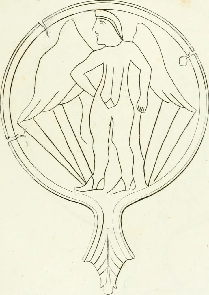 An illustration from Monumenti etruschi o di etrusco nome, 1821, leaf 526