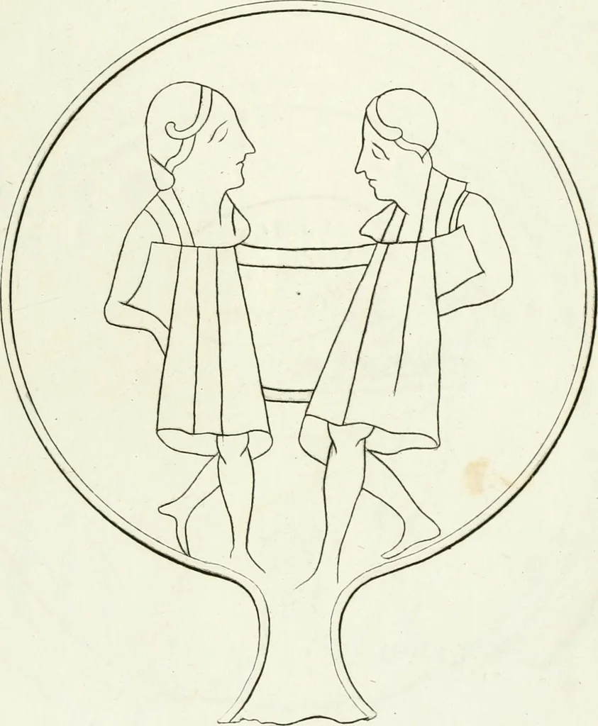 An illustration from Monumenti etruschi o di etrusco nome, 1821, leaf 528