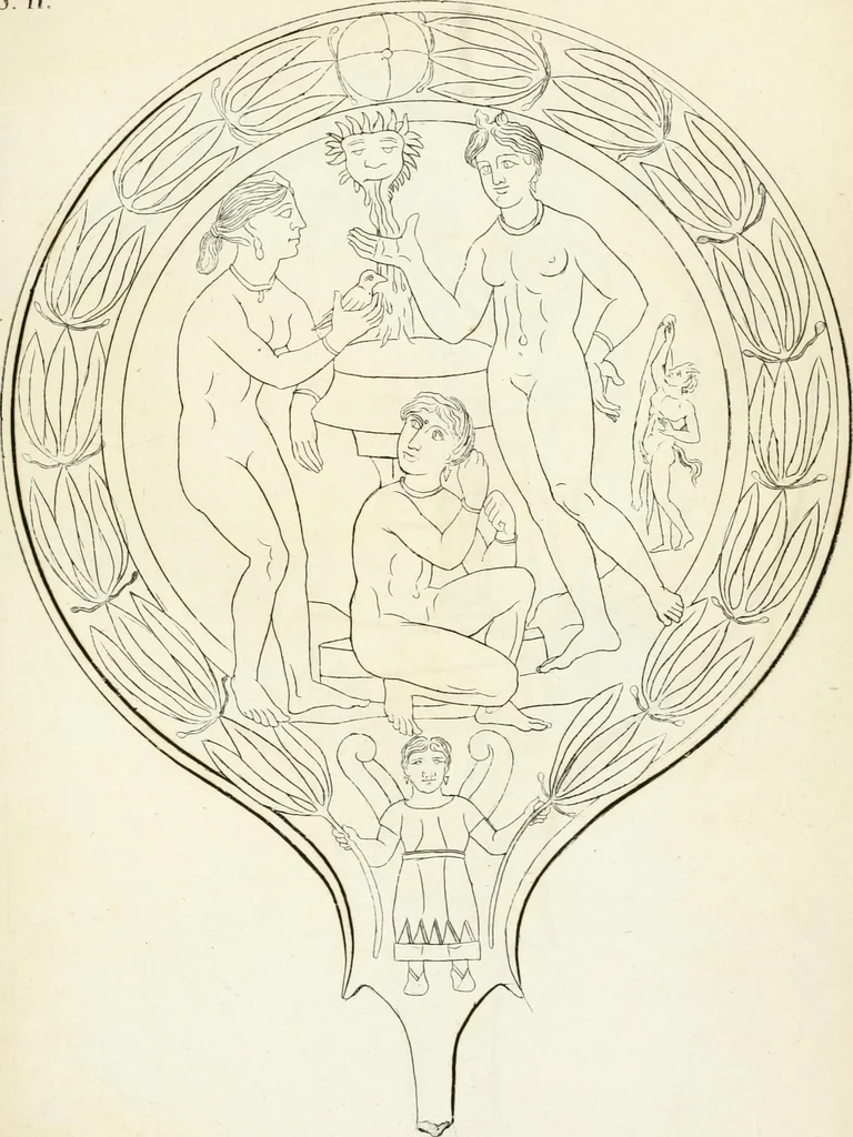 An illustration from Monumenti etruschi o di etrusco nome, 1821, leaf 532