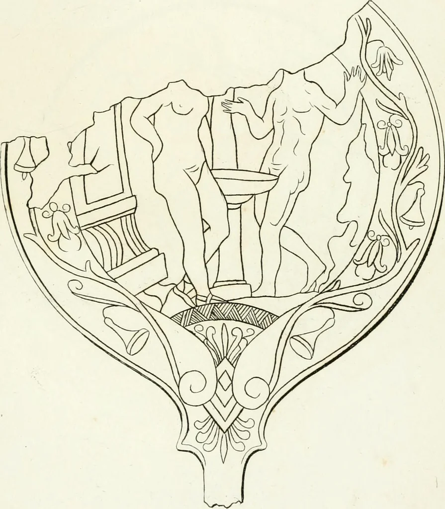 An illustration from Monumenti etruschi o di etrusco nome, 1821, leaf 536