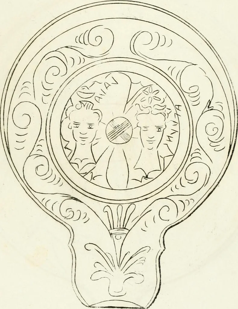 An illustration from Monumenti etruschi o di etrusco nome, 1821, leaf 542