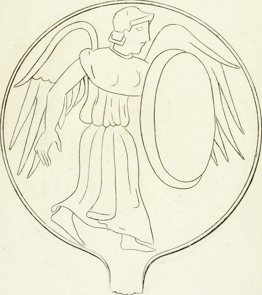 An illustration from Monumenti etruschi o di etrusco nome, 1821, leaf 544