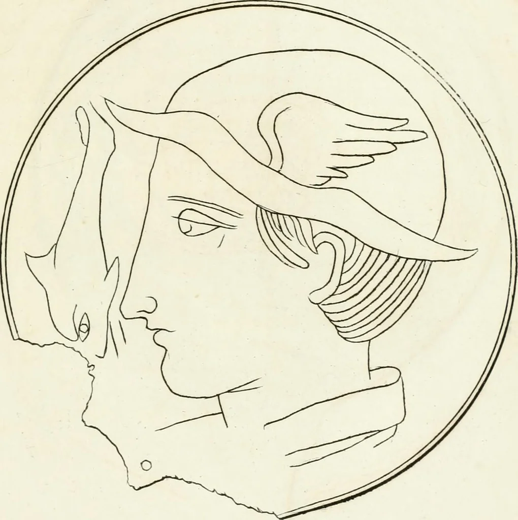 An illustration from Monumenti etruschi o di etrusco nome, 1821, leaf 546