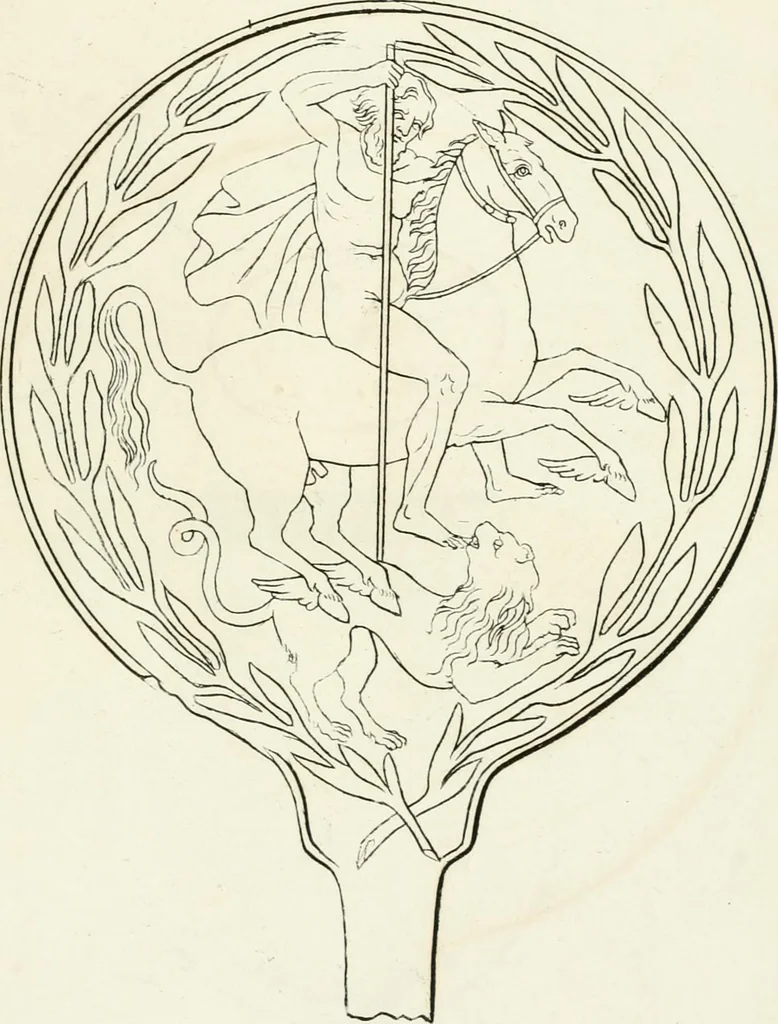 An illustration from Monumenti etruschi o di etrusco nome, 1821, leaf 548
