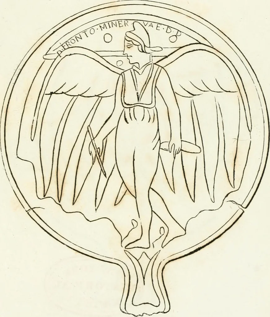 An illustration from Monumenti etruschi o di etrusco nome, 1821, leaf 558