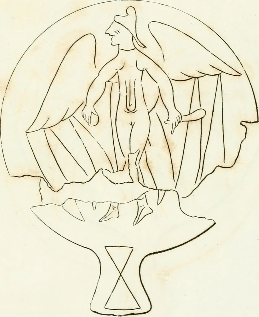 An illustration from Monumenti etruschi o di etrusco nome, 1821, leaf 560