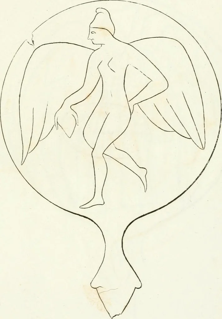 An illustration from Monumenti etruschi o di etrusco nome, 1821, leaf 562