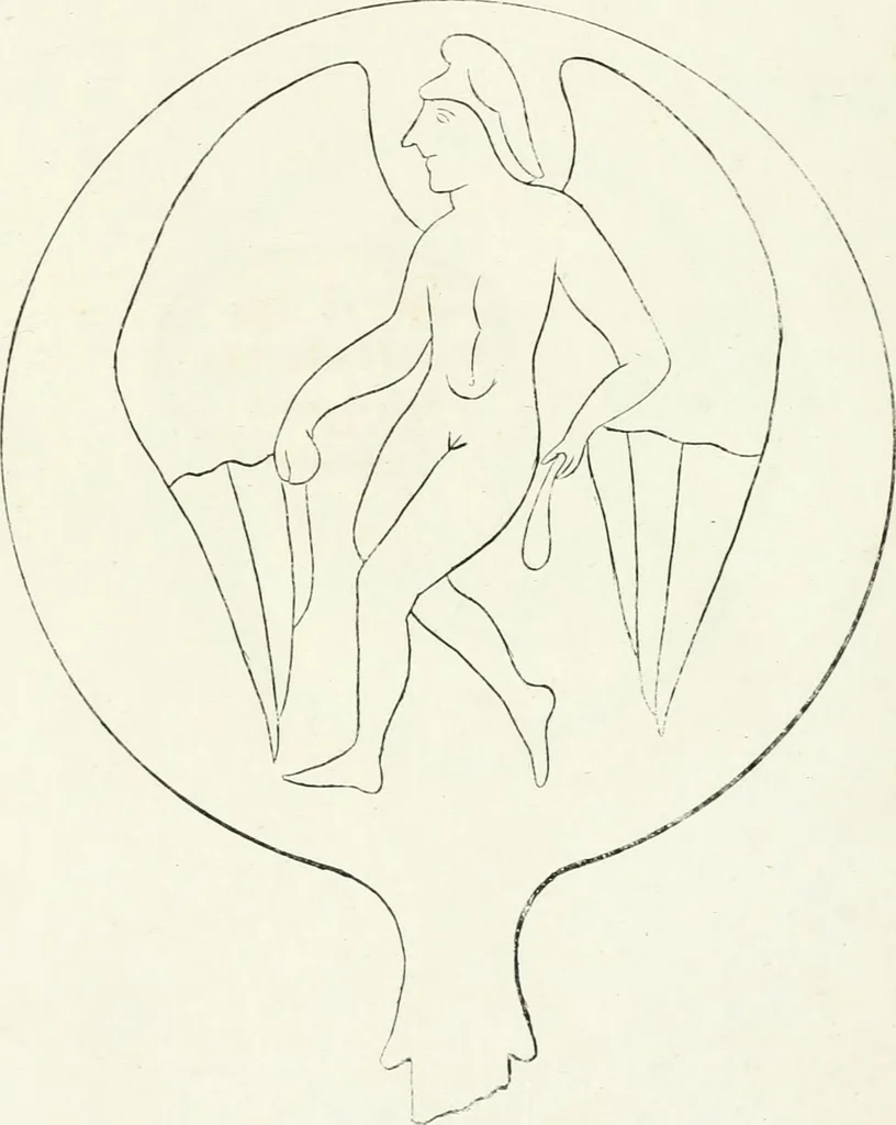 An illustration from Monumenti etruschi o di etrusco nome, 1821, leaf 566
