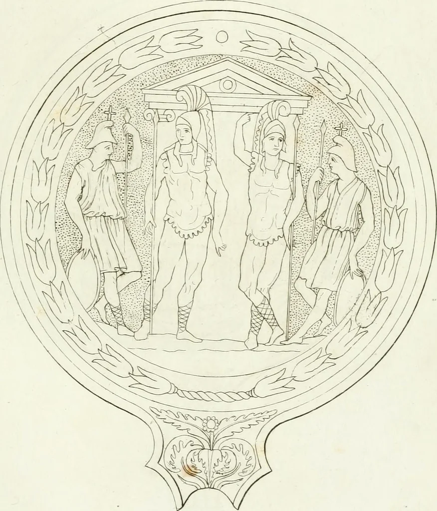 An illustration from Monumenti etruschi o di etrusco nome, 1821, leaf 320