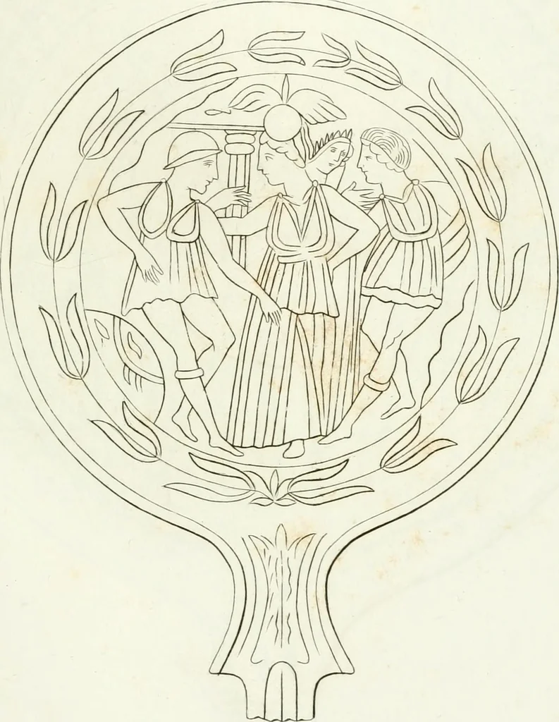 An illustration from Monumenti etruschi o di etrusco nome, 1821, leaf 322