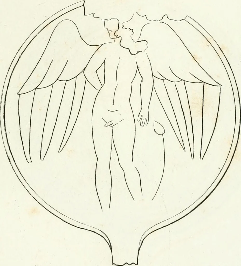 An illustration from Monumenti etruschi o di etrusco nome, 1821, leaf 326