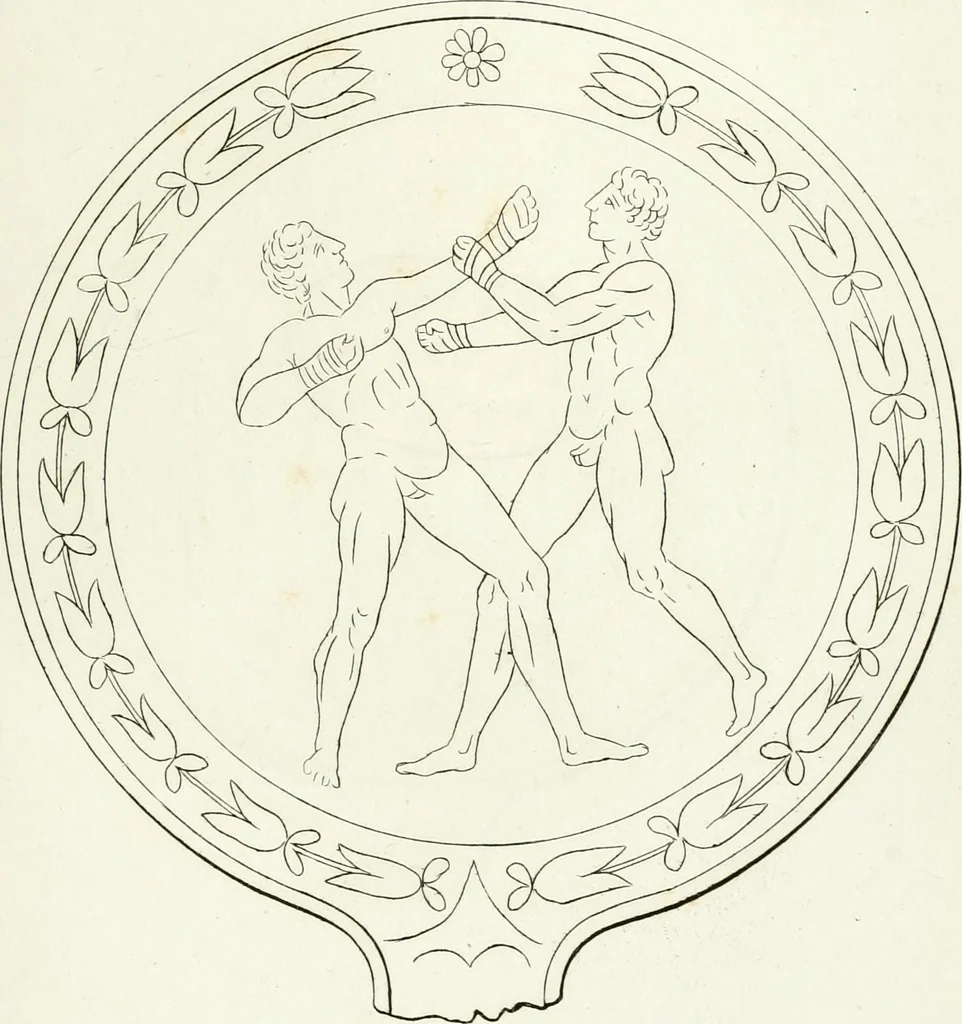 An illustration from Monumenti etruschi o di etrusco nome, 1821, leaf 334