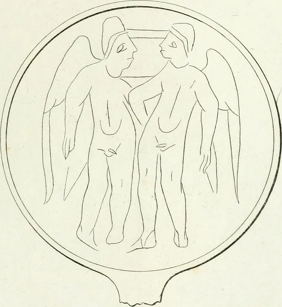 An illustration from Monumenti etruschi o di etrusco nome, 1821, leaf 336