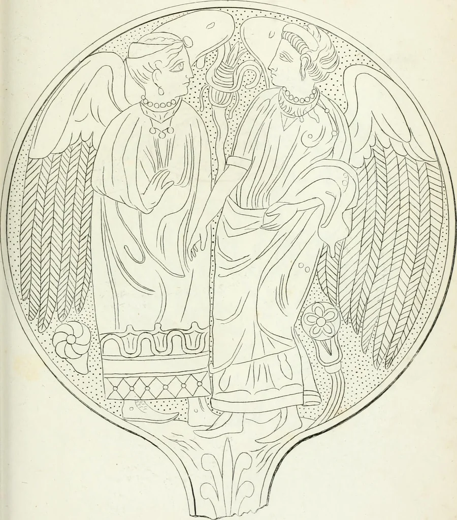 An illustration from Monumenti etruschi o di etrusco nome, 1821, leaf 338