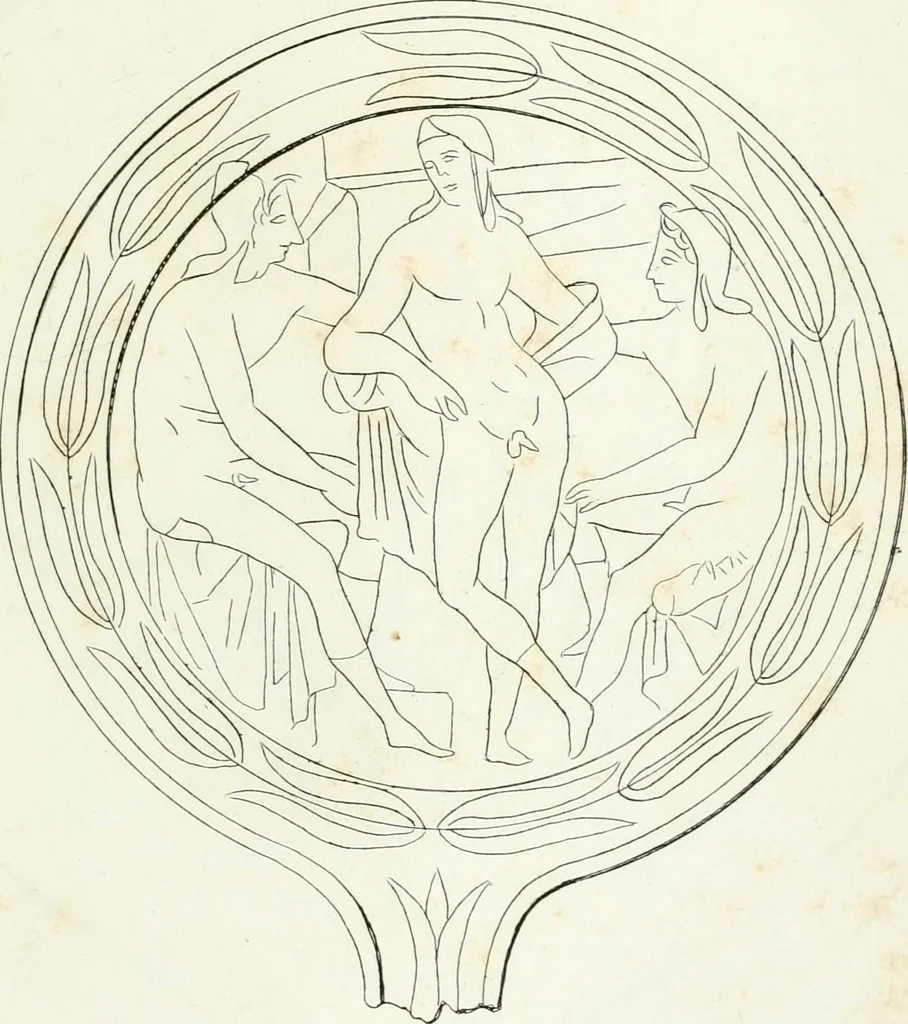 An illustration from Monumenti etruschi o di etrusco nome, 1821, leaf 340