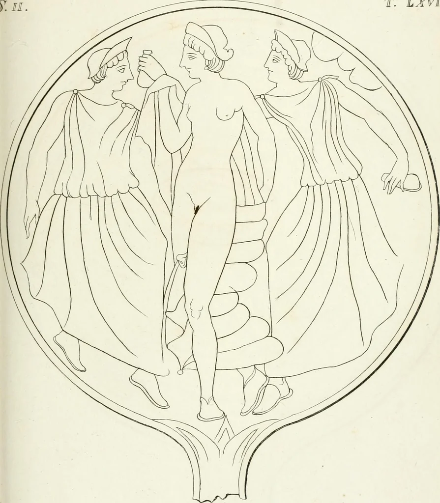 An illustration from Monumenti etruschi o di etrusco nome, 1821, leaf 356