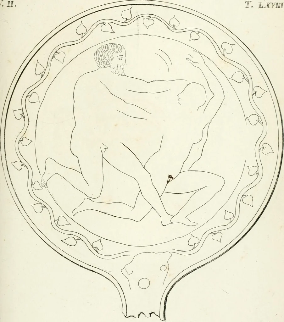 An illustration from Monumenti etruschi o di etrusco nome, 1821, leaf 358