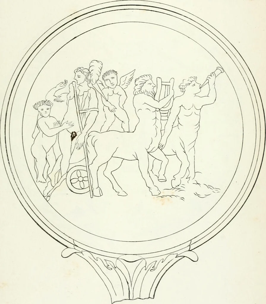 An illustration from Monumenti etruschi o di etrusco nome, 1821, leaf 360