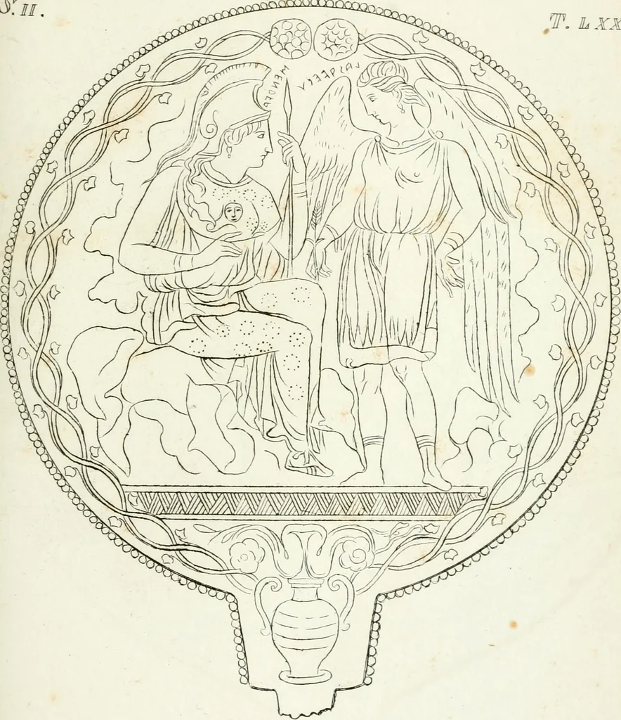 An illustration from Monumenti etruschi o di etrusco nome, 1821, leaf 364