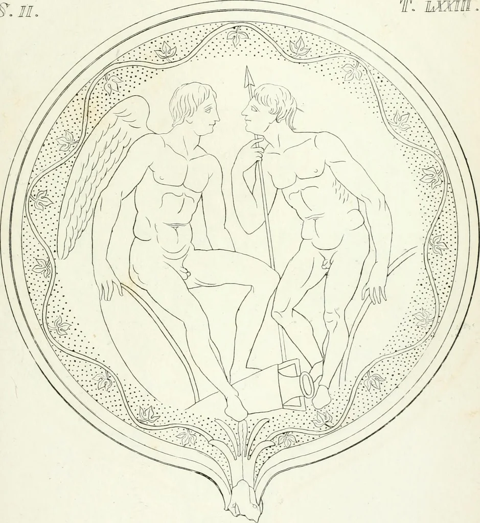 An illustration from Monumenti etruschi o di etrusco nome, 1821, leaf 368