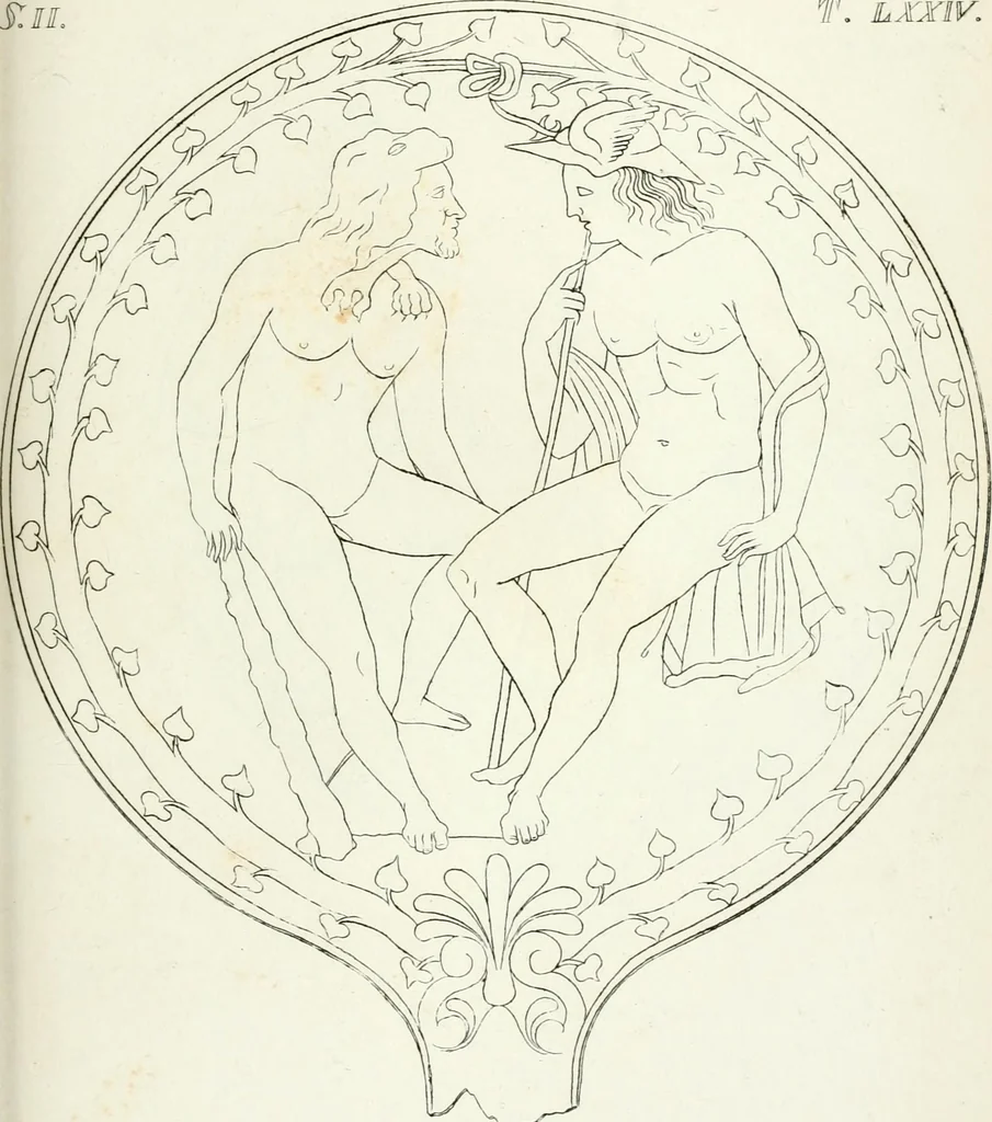An illustration from Monumenti etruschi o di etrusco nome, 1821, leaf 370
