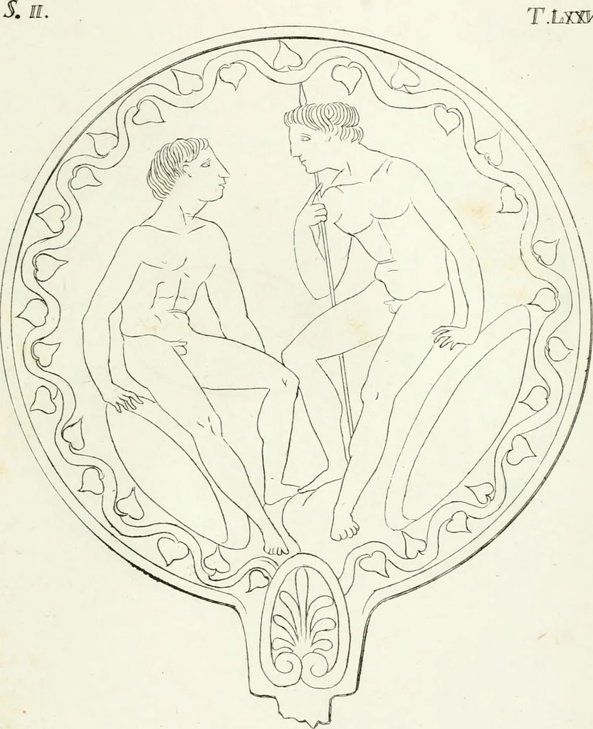 An illustration from Monumenti etruschi o di etrusco nome, 1821, leaf 372