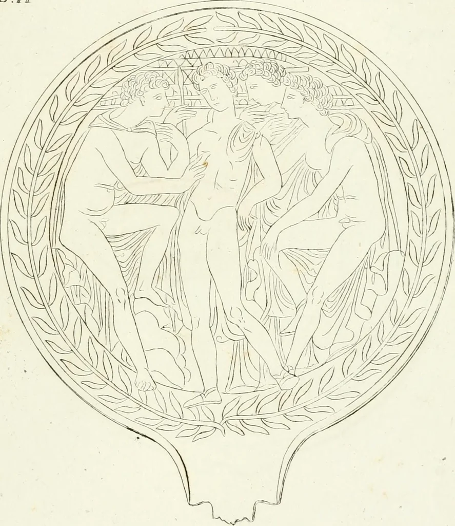 An illustration from Monumenti etruschi o di etrusco nome, 1821, leaf 378