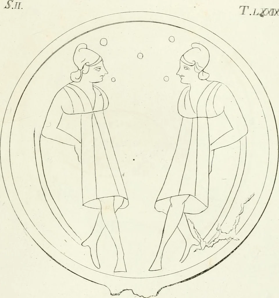 An illustration from Monumenti etruschi o di etrusco nome, 1821, leaf 380