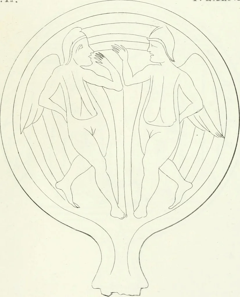 An illustration from Monumenti etruschi o di etrusco nome, 1821, leaf 394