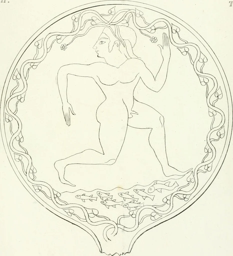 An illustration from Monumenti etruschi o di etrusco nome, 1821, leaf 400